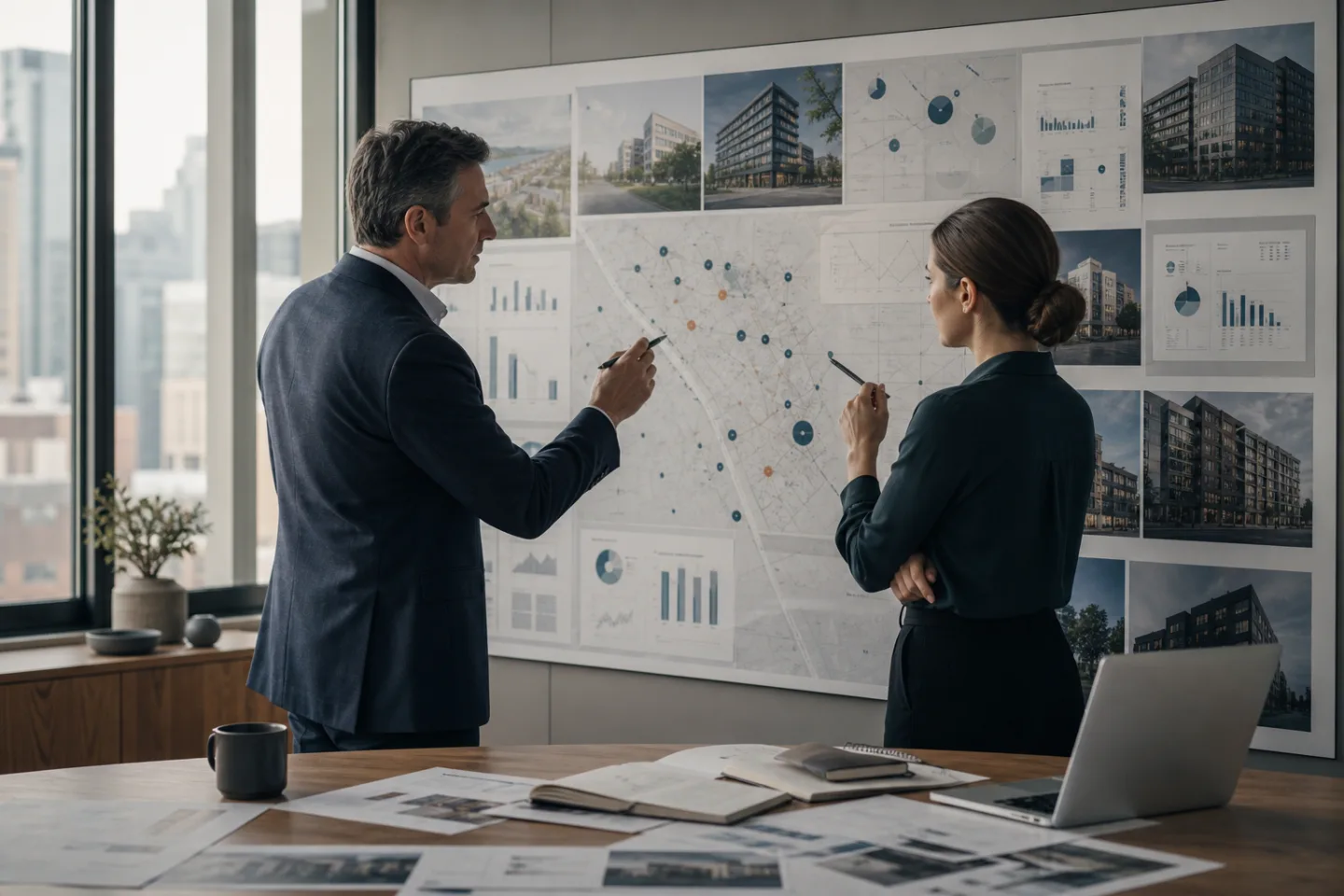 Commercial real estate asset manager and analyst prioritizing exceptions across a property portfolio